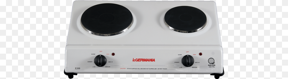 La Germania 2 Electric Hotplate Stove La Germania Electric Stove, Cooktop, Indoors, Kitchen, Disk Png Image