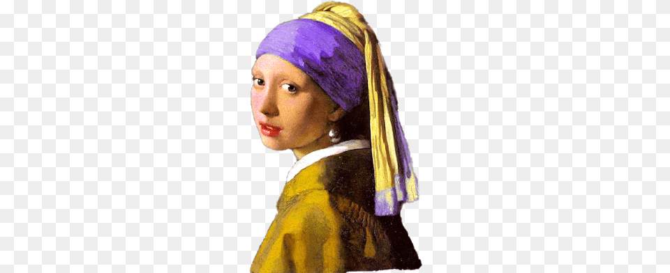La Joven De La Perla Mauritshuis, Art, Painting, Woman, Adult Png Image