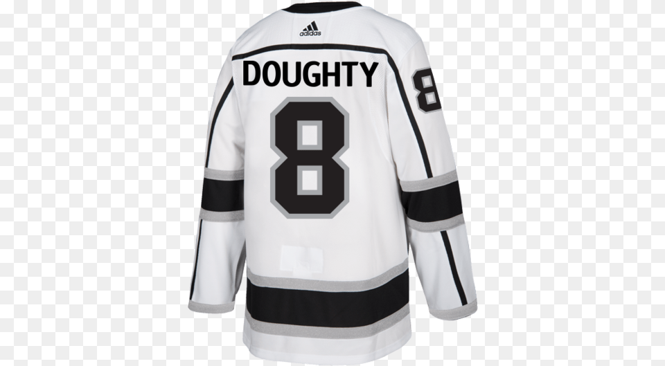 La Kings Drew Doughty Authentic Pro Road Jersey Los Angeles Kings Adidas Jersey, Clothing, Shirt, Adult, Male Free Png Download