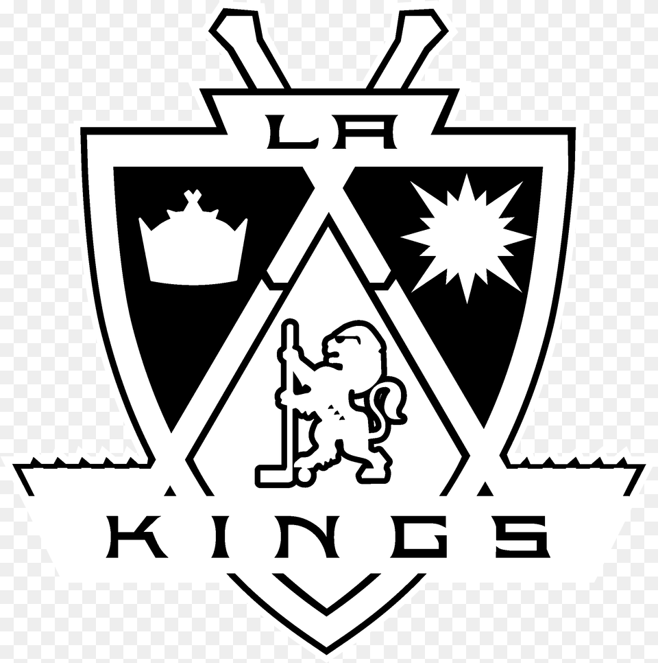 La Kings Old Logo, Emblem, Symbol, Baby, Person Free Png
