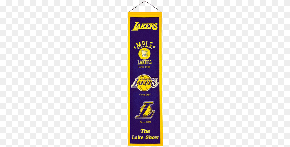 La Lakers Heritage Banner, Bottle, Text Free Png