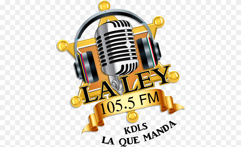 La Ley 105 Fm, Electrical Device, Microphone, Device, Grass Free Png Download