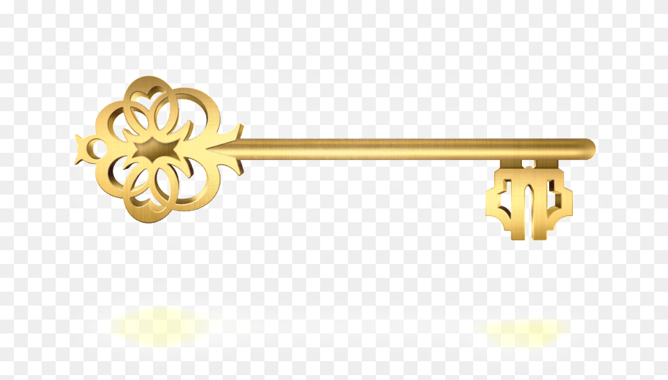La Llave De Oro Golden Key No Background Png