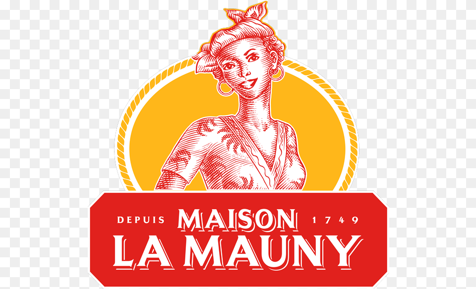 La Mauny Rum, Advertisement, Logo, Person, Poster Free Png Download