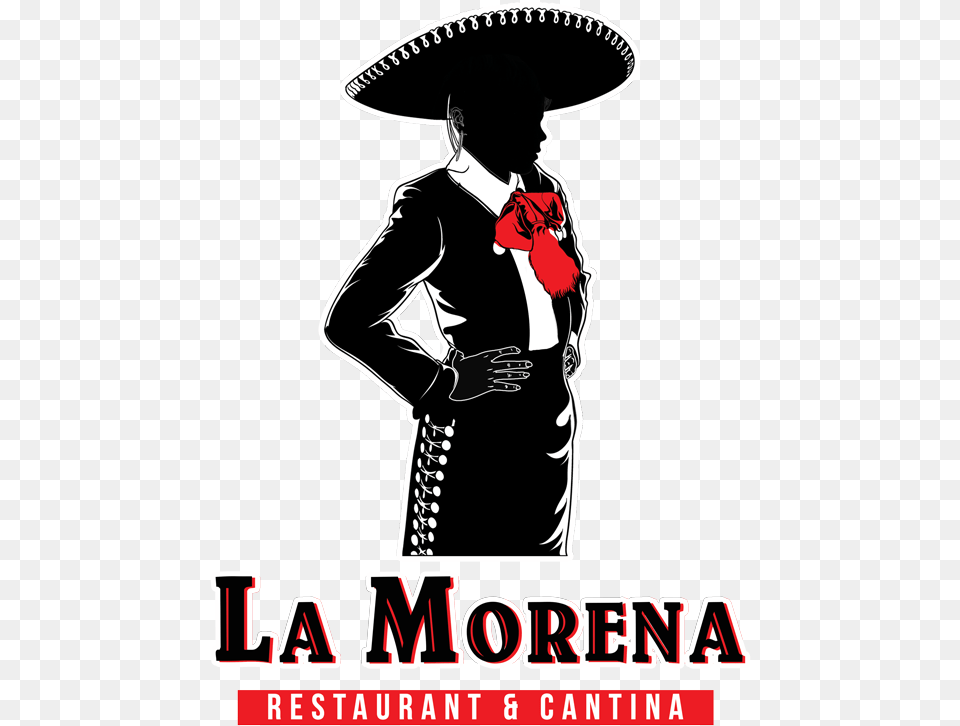 La Morena Restaurant Amp Cantina Poster, Hat, Clothing, Person, Adult Png Image