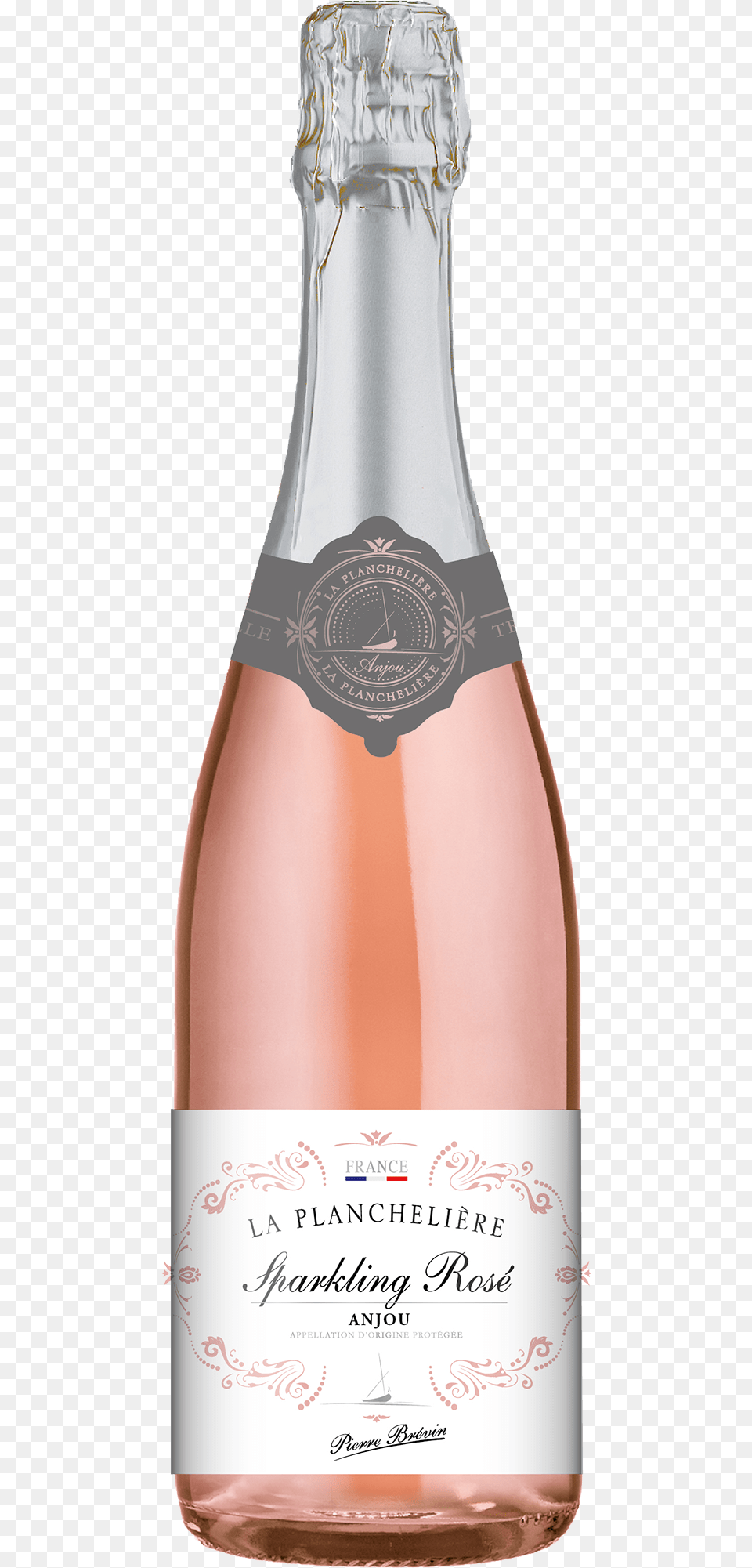 La Planchelire Sparkling Ros Nv Bottle La Planchelire Sparkling Ros Nv, Alcohol, Beverage, Liquor, Wine Free Transparent Png