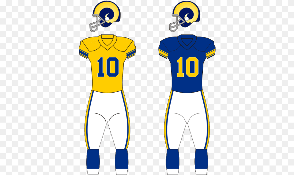 La Rams Uniforms 50s La Rams Uniforms Concept, Person, People, Helmet, American Football Free Png