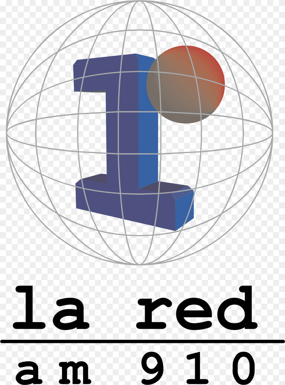 La Red Radio Logo Transparent Radio La Red, Sphere, Astronomy, Outer Space, Planet Png Image