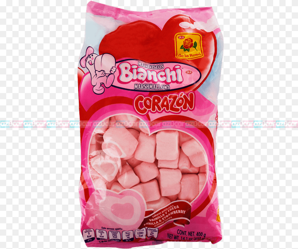 La Rosa Bianchi Corazon De La Rosa, Food, Sweets, Candy, Gum Free Png Download