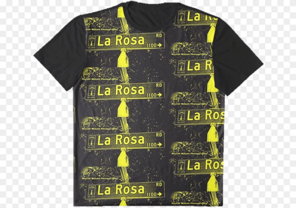 La Rosa Road Arcadia Ca1 Bumblebee Graphic T Shirt Active Shirt, Clothing, T-shirt, Vest Free Transparent Png