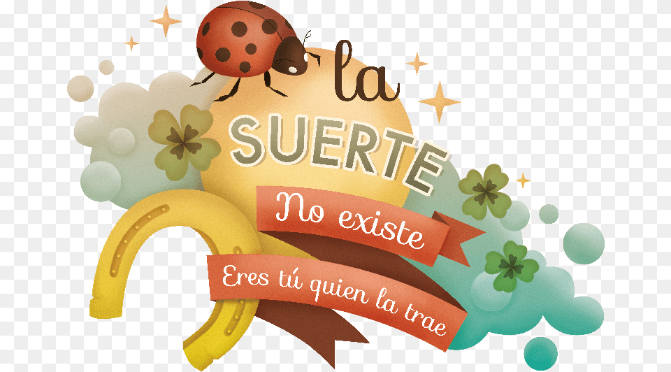 La Suerte No Existe Ilustracion Luck, Food, Fruit, Plant, Produce Free Png