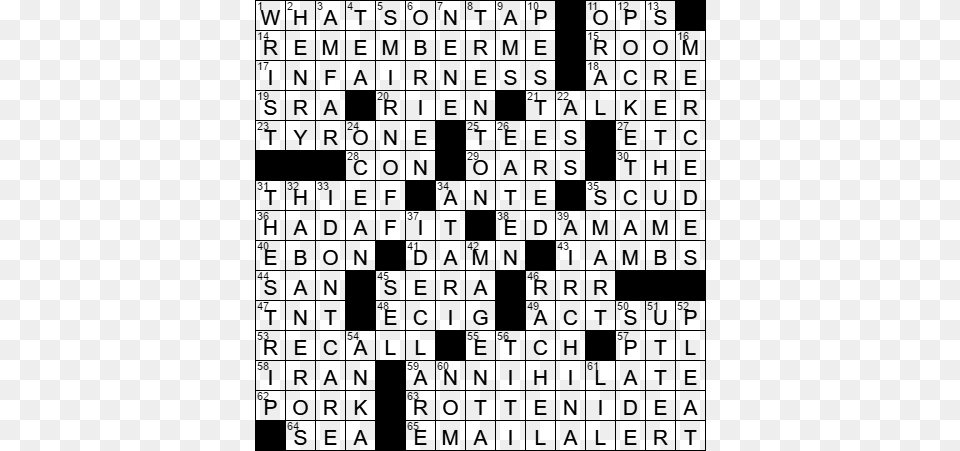 La Times Crossword Answers 11 Feb 17 Saturday Day Word Search, Game, Crossword Puzzle, Qr Code Png