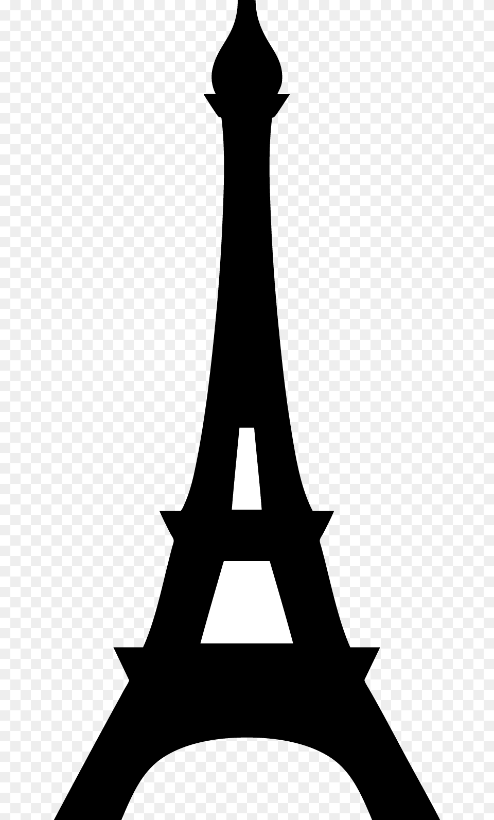 La Tour Eiffel Cartoon, Lighting, Triangle, Silhouette Free Transparent Png