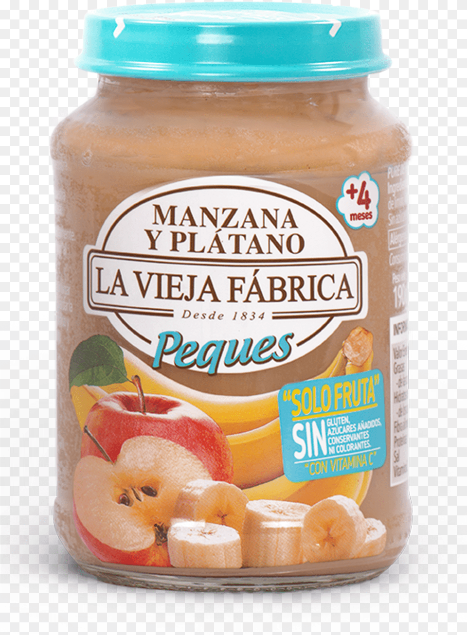 La Vieja Fabrica Pineapple Mermelada, Food, Peanut Butter, Apple, Fruit Free Png Download
