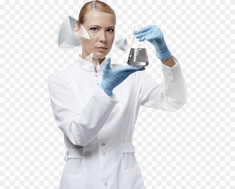 Lab Coat, Adult, Person, Lab Coat, Glove Png Image