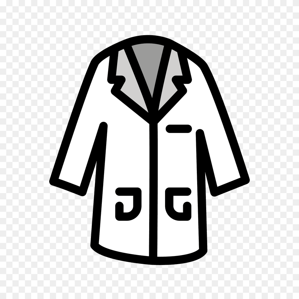 Lab Coat Emoji Clipart, Clothing, Shirt Png