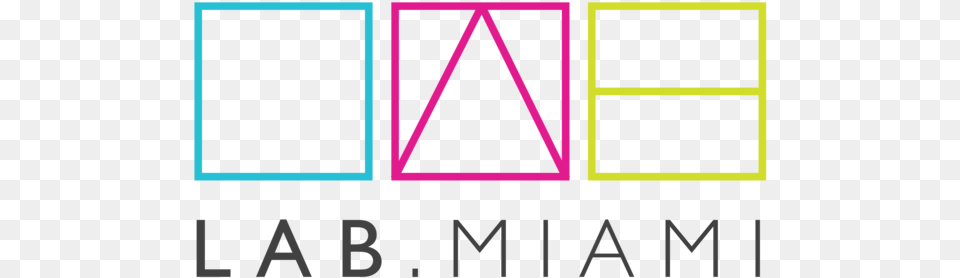 Lab Miami Logo, Triangle, Scoreboard Free Png Download