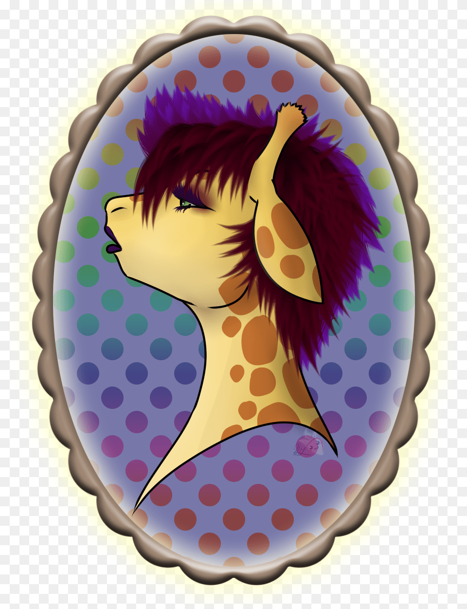 Lab Rat Colorful Brooch Cartoon, Face, Head, Pattern, Person Free Transparent Png