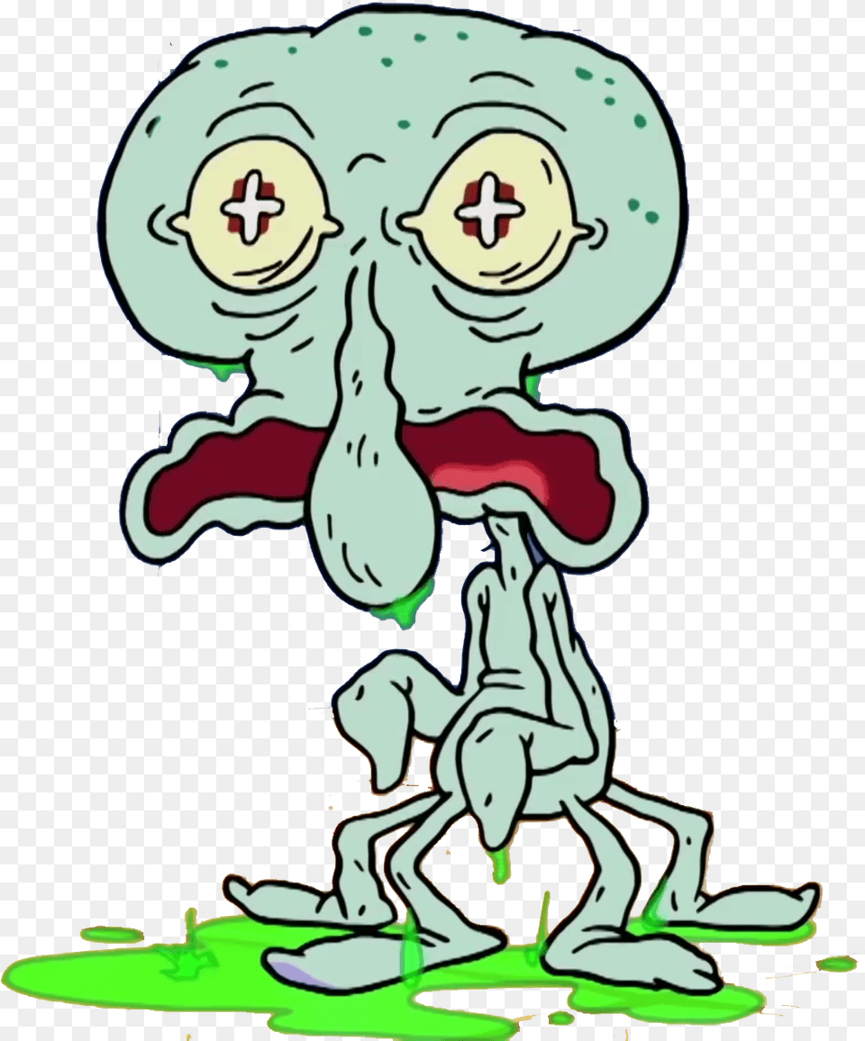 Lab Squidward Squidward Lab, Cartoon, Baby, Person, Face Free Png