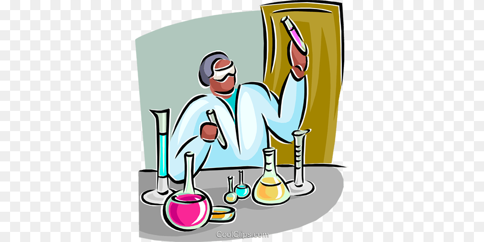 Lab Technician Royalty Vector Clip Art Illustration, Clothing, Coat, Baby, Person Png
