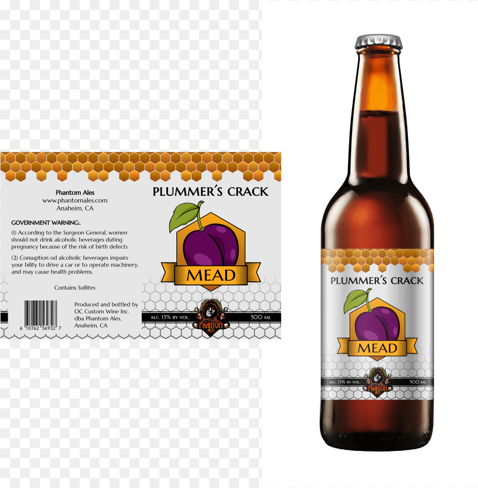 Label Design By Creativestudiobh For Phantom Ales Cricketers Arms Spearhead Pale Ale Bottle, Alcohol, Beer, Beer Bottle, Beverage Free Png