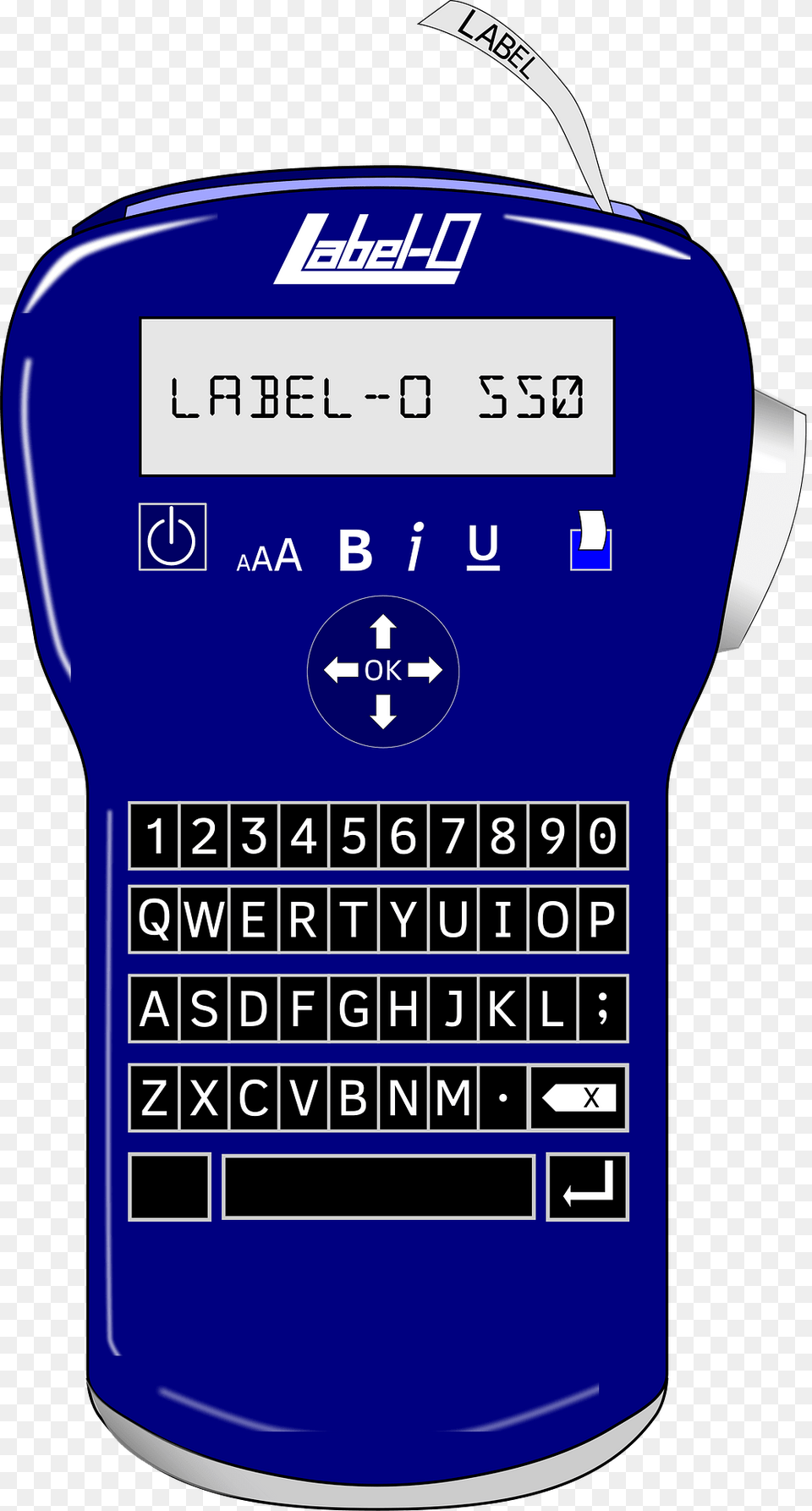 Label Maker Clipart, Electronics, Computer Hardware, Hardware, Screen Free Png
