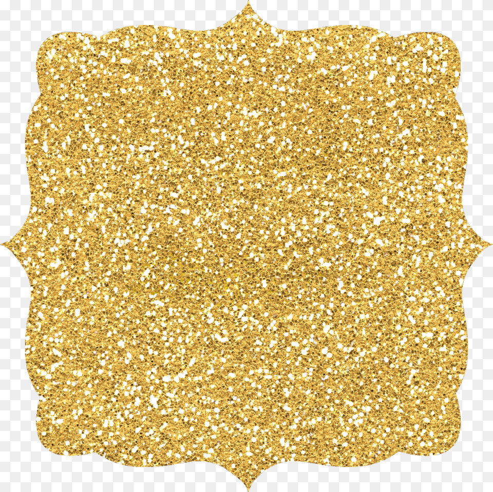 Label Tag Badge Textbox Gold Glitter Glitter Free Png