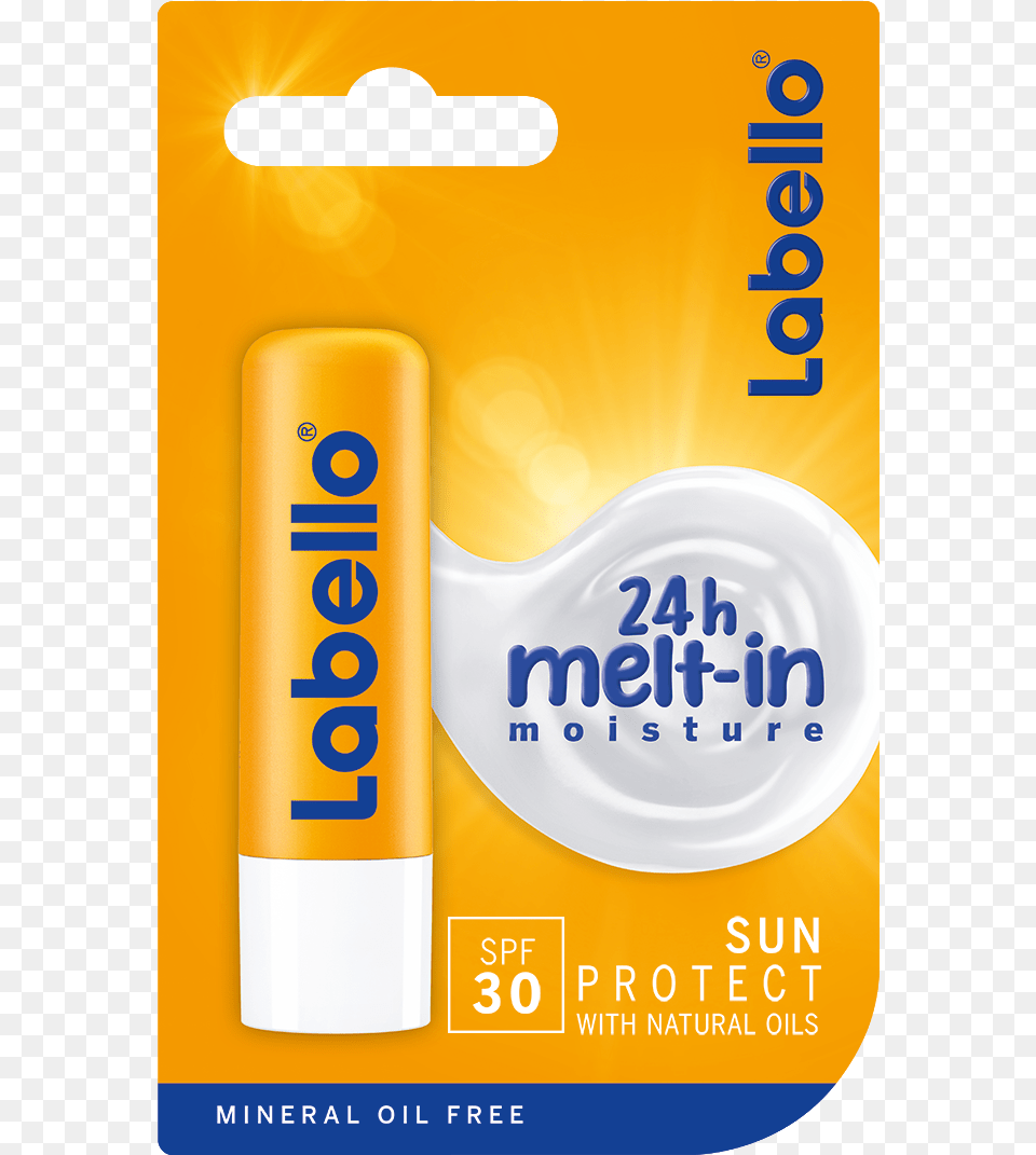 Labello Sun Protect, Bottle, Cosmetics, Sunscreen, Plate Free Png Download