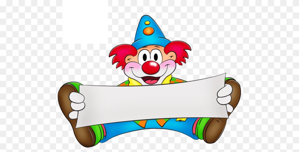 Labels Scrap Border Clown Crafts Circus Crafts, Clothing, Hat, Performer, Person Free Png Download