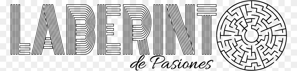 Laberinto De Pasiones Calligraphy, Gray Png