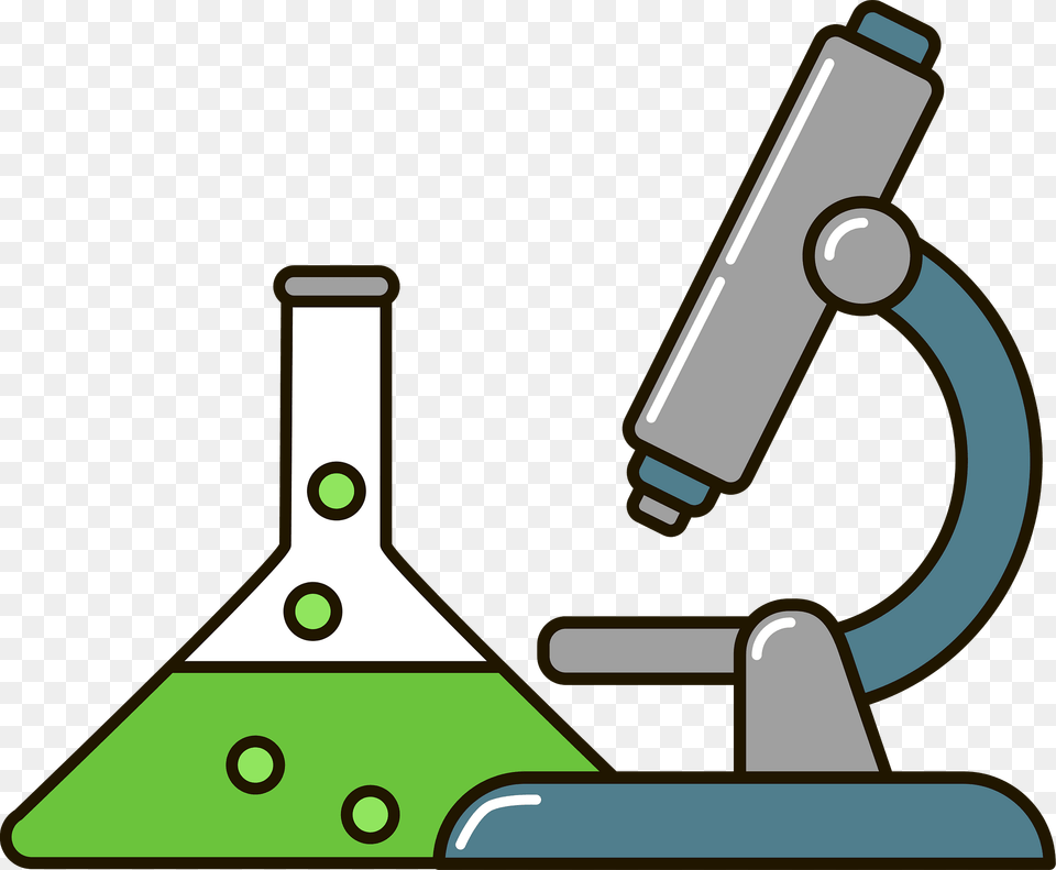Laboratory Clipart, Microscope, Device, Grass, Lawn Free Png Download