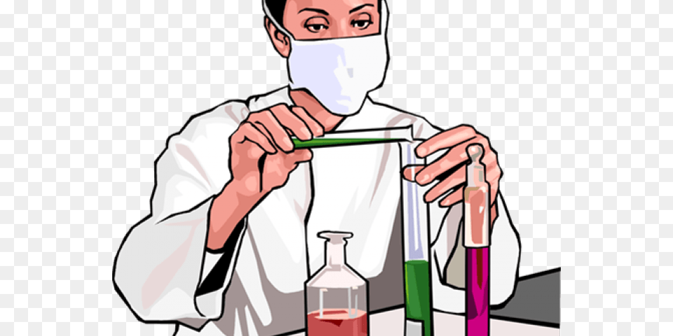Laboratory Clipart Chemical Engineering, Adult, Man, Male, Lab Coat Free Png Download