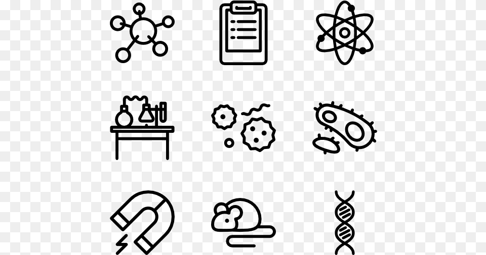 Laboratory Review Vector Icon, Gray Png