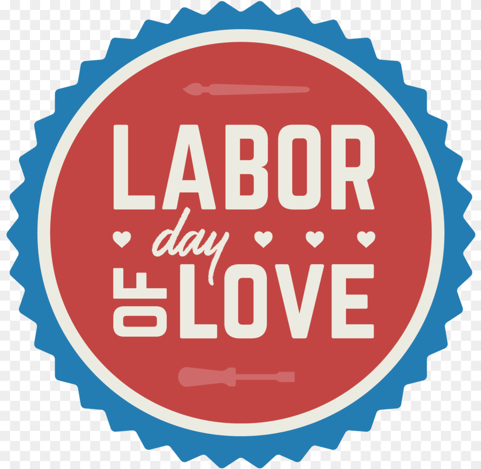 Labordayoflove Logo Badge Color Small Logo, Symbol Free Png