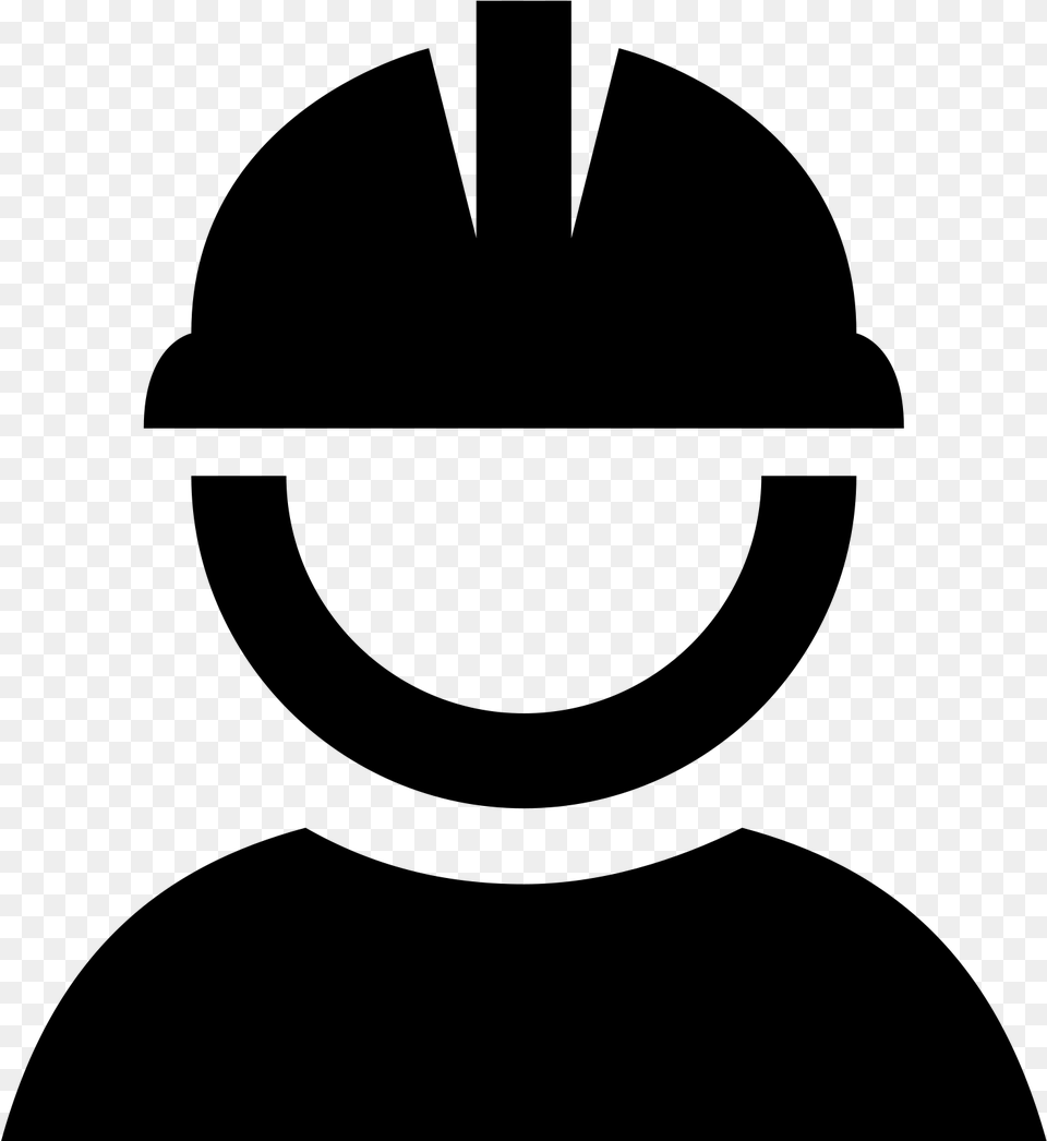Laborer Computer Icons Construction Worker Clip Art Transparent Worker Icon, Gray Png Image