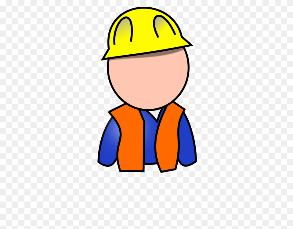 Laborer Factory Manufacturing Production Ironworker, Clothing, Hardhat, Helmet, Vest Free Transparent Png