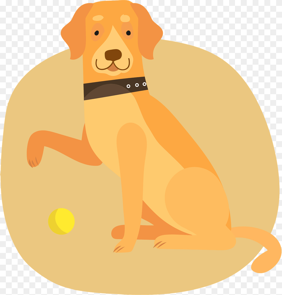 Labrador Clipart, Ball, Tennis Ball, Tennis, Sport Free Transparent Png