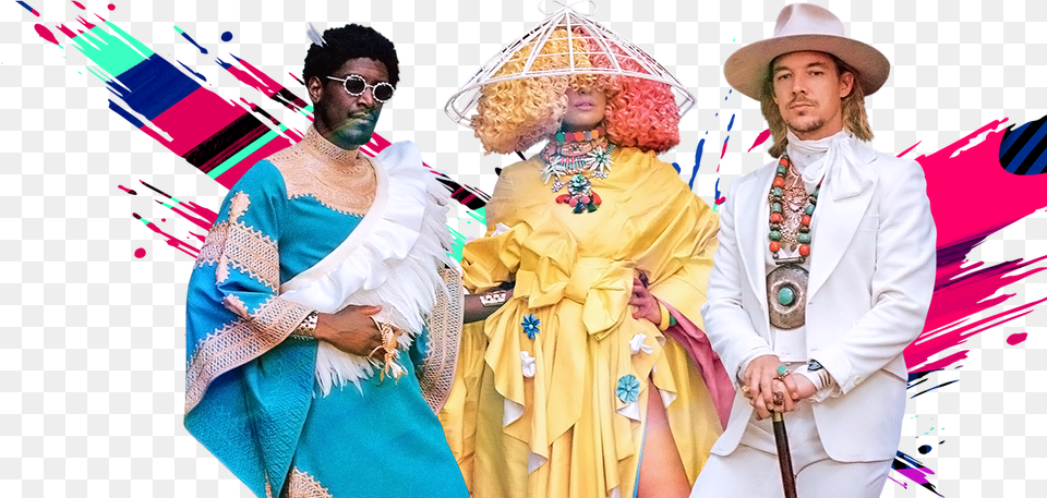 Labrinth Sia Amp Diplo39s Squad Sia Fifa, Person, Clothing, Costume, Lady Free Transparent Png