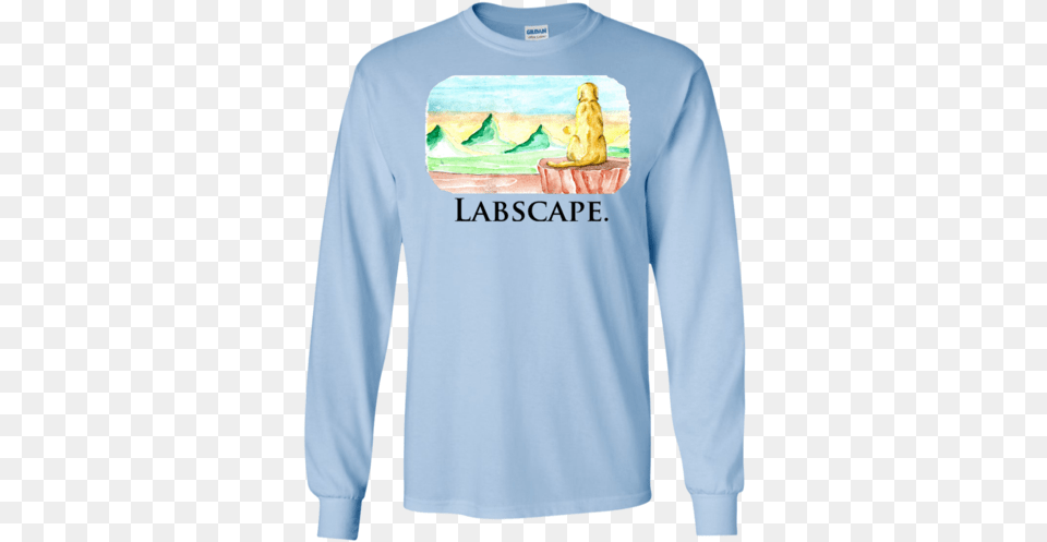 Labscape Watercolor Long Sleeve T Shirt Gucci T Shirt Wolf, Clothing, Long Sleeve, T-shirt Free Transparent Png