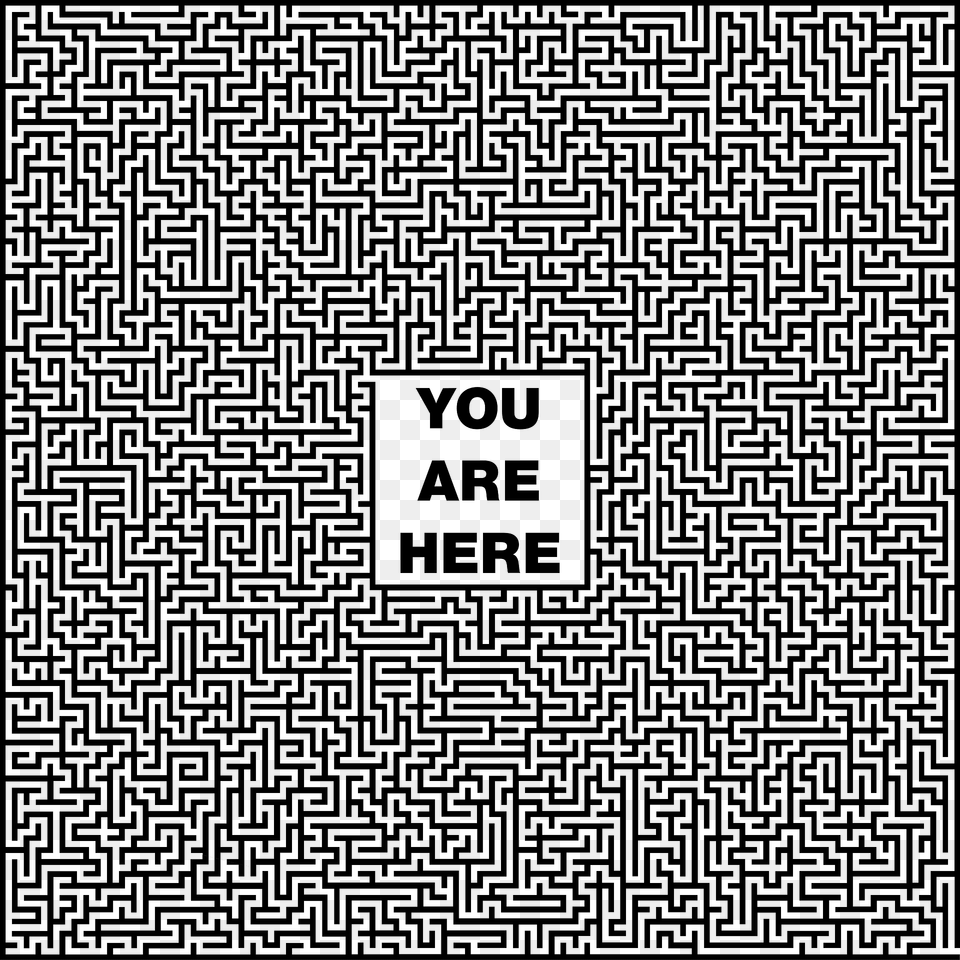 Labyrinth Clipart, Maze, Qr Code Png Image