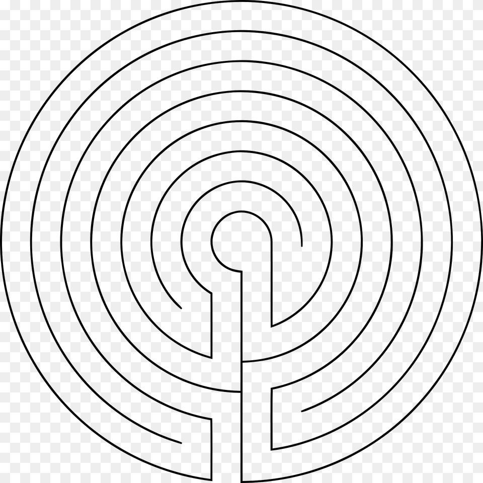Labyrinth Clipart, Spiral, Coil, Maze Free Transparent Png