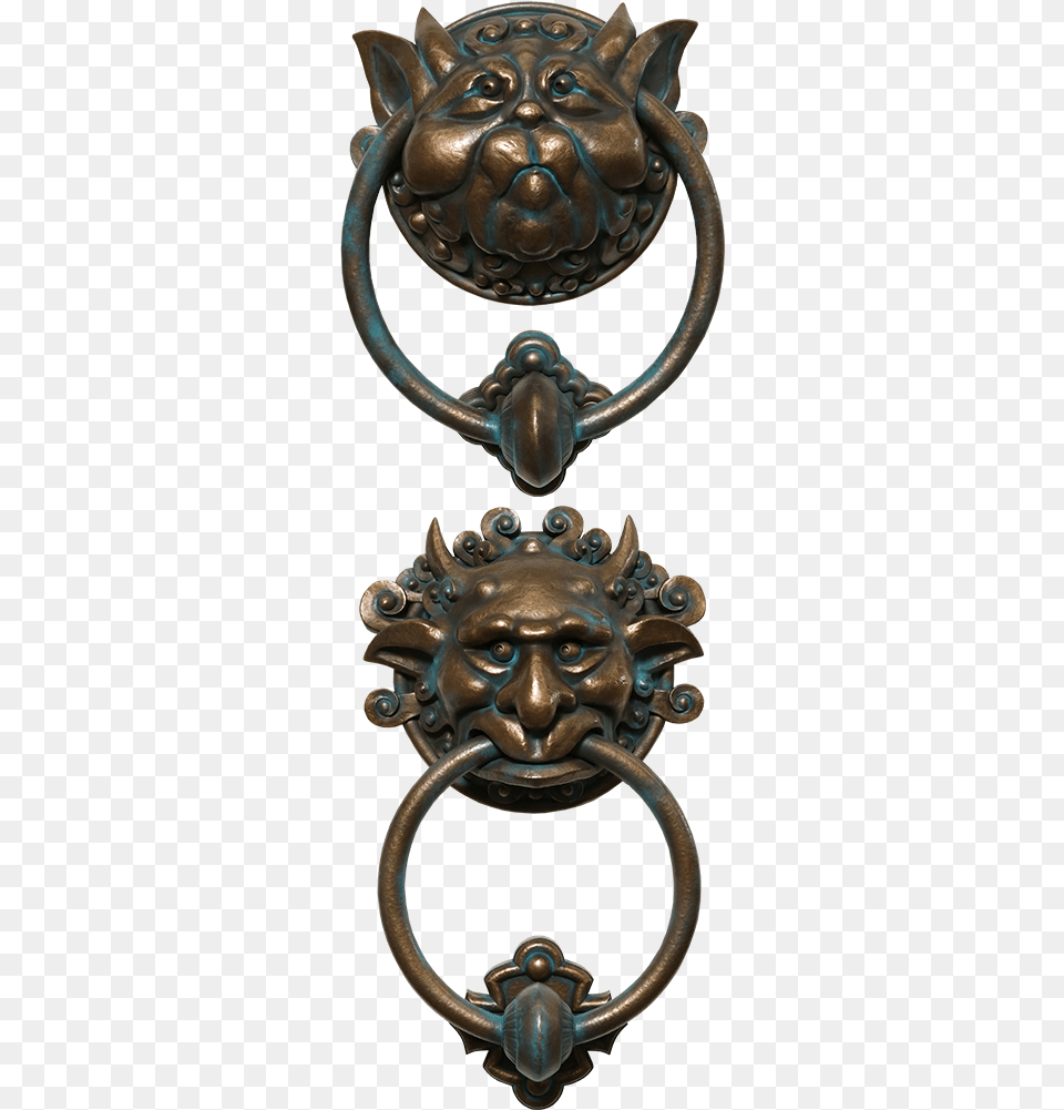 Labyrinth Door Knocker 3d Models, Bronze, Handle, Accessories, Face Png Image