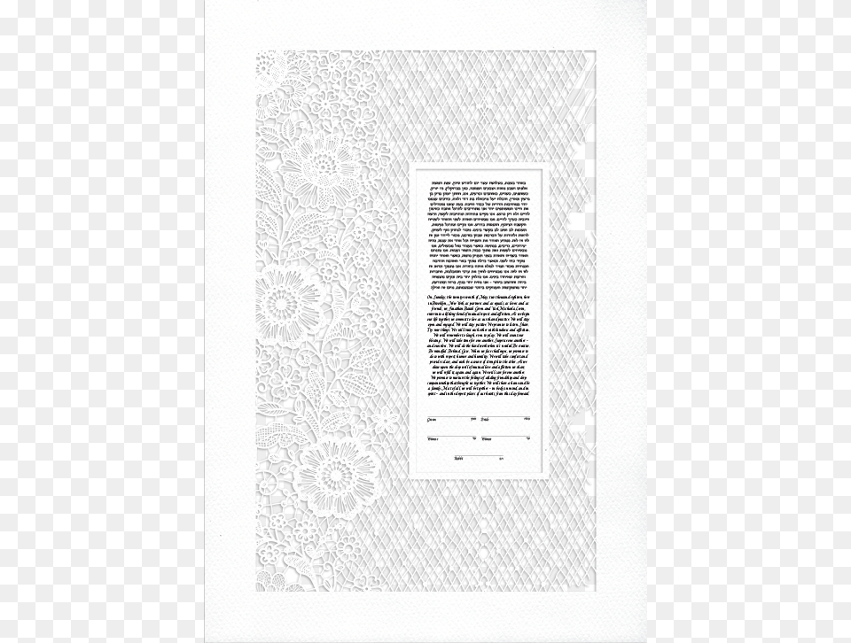 Lace, Page, Text Png Image