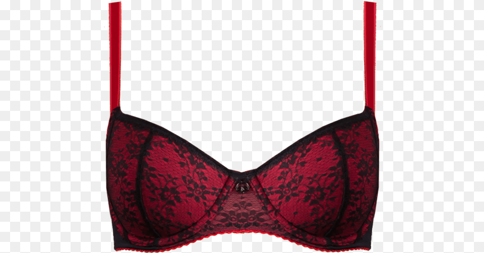 Lace Bra Chinese Red Braa03 1003blackchinesered Brassiere, Clothing, Lingerie, Underwear, Accessories Free Png