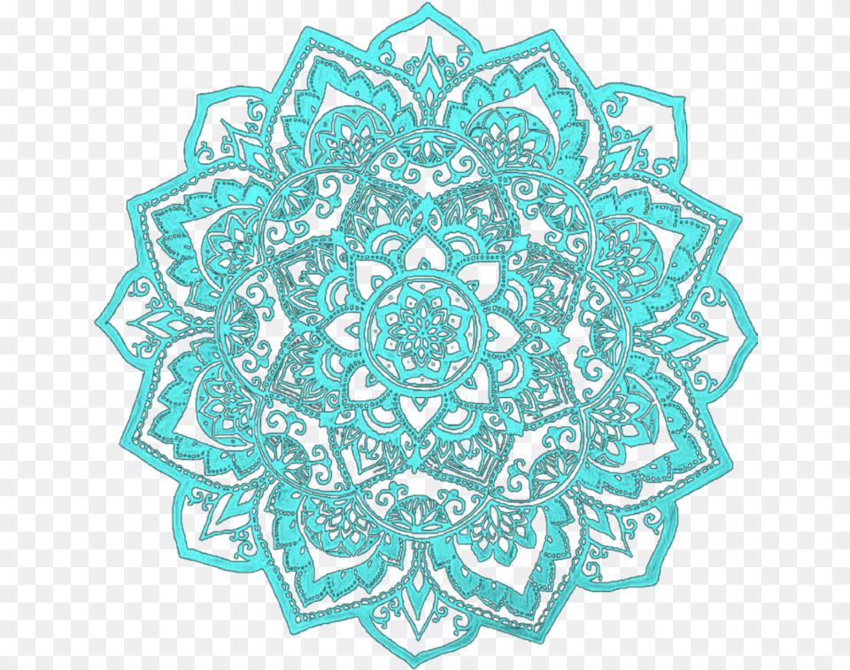 Lace Clipart Blue Blue Mandala, Pattern, Art, Graphics, Floral Design Free Png Download