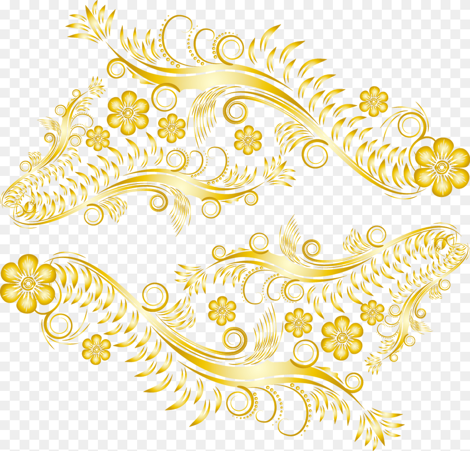 Lace Clipart Gold Lace Gold, Art, Floral Design, Graphics, Pattern Free Png Download