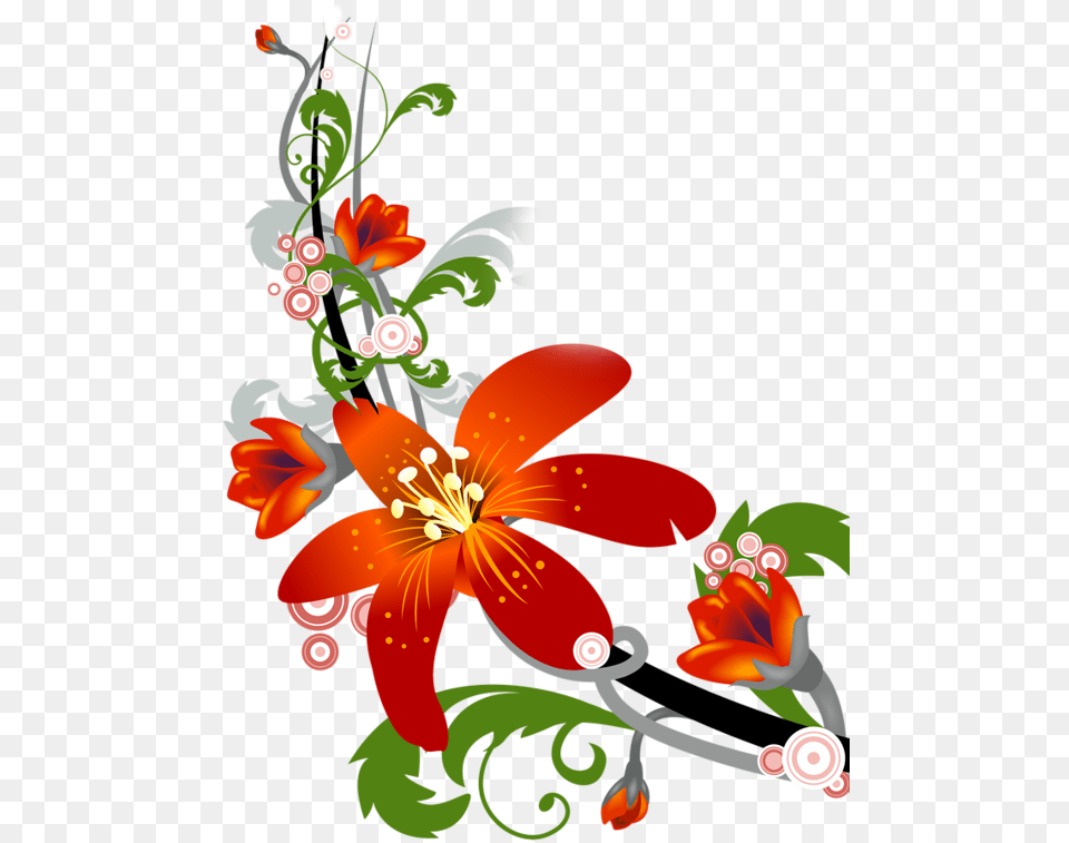 Lace Clipart Magic Flower Magic Flower, Art, Floral Design, Graphics, Pattern Png Image