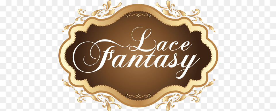 Lace Fantasy Logo Calligraphy, Handwriting, Text, Birthday Cake, Cake Free Png Download