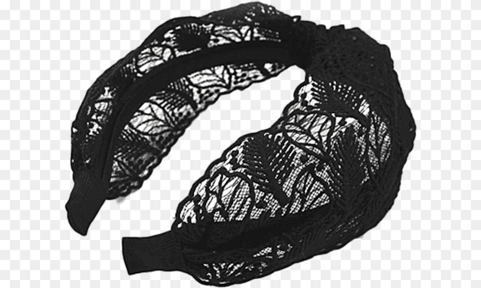 Lace Flower Pattern Goth Womens Hairband Accessories Headband Free Png