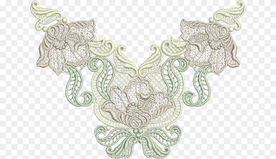 Lace Flower Transparent Lace Of Lace, Pattern, Accessories, Jewelry, Necklace Png Image